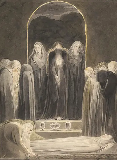 The Entombment William Blake